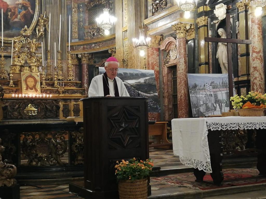 L'arcivescovo di Torino alla preghiera per i rifugiati caduti nei viaggi verso l'Europa